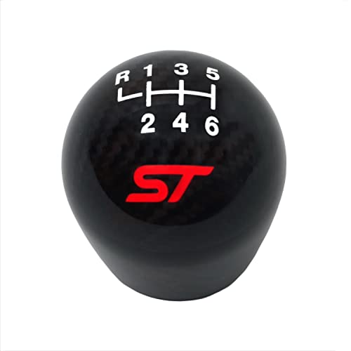 Ford Racing (M-7213-FSTCF) Focus ST Black Carbon Fiber Shift Knob 6 Speed