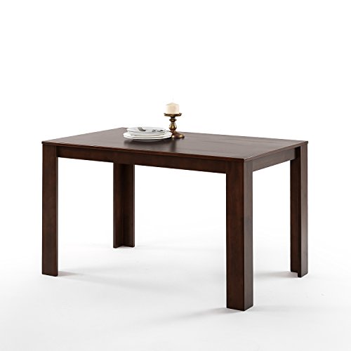 ZINUS Vialeta Mission Style Wood Dining Table Only, Espresso