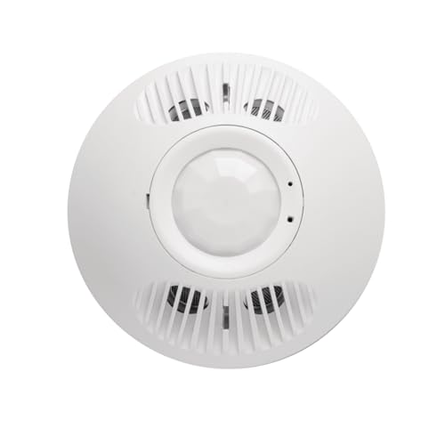 Hubbell - OMNIDT500 - Hubbell Omni PIR/Ultrasonic Ceiling Low Voltage Sensor with 500 Sq Ft Range, Off White