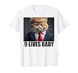 Cat Trump 9 Lives Baby T-Shirt