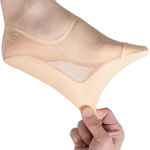 Image of Soxbang Ultra Thin Liner Socks Seamless 5-11.5US,No Show Socks for Women Lightweight Flat Boat Line Cotton Footies