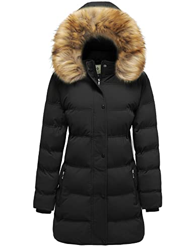 WenVen Women's Winter Puffer Coat Heavy Parka Jacket...
