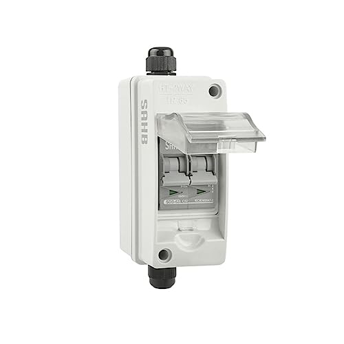 Interrupteur de déconnexion CC 800V pour sécuriser le photovoltaïque IP65