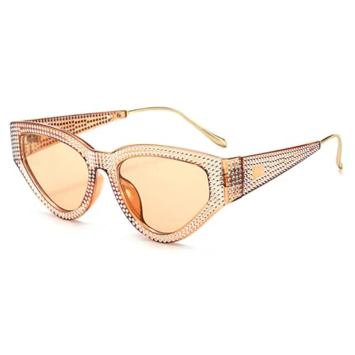 Lunettes de soleil ovales vintage tendance hip-hop UV400