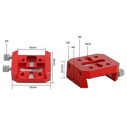 Soporte de cola de milano Rónimo de 55mm para trípode de telescopio 2