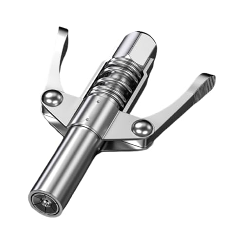 Pistolas de grasa, acoplador, adaptador de acopladores, accesorio de grasa de alta presión, compatible con todos los 1/8 pulgadas, utilizado para llenar grasas para todos los equipos mecánicos