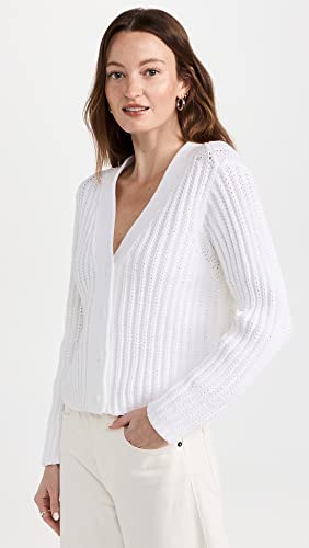 Image of Vince Women's Wave Rib Cardigan