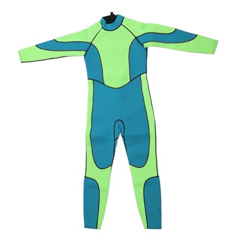 Traje de Neopreno de neumáticos para el Traje de Neopreno de 2,5 mm de Cuerpo Largo para el Cuerpo de Cuerpo para la protección de Buceo de natación patrón de Pulpo niño (20 mm / 0.79 Pulgadas)
