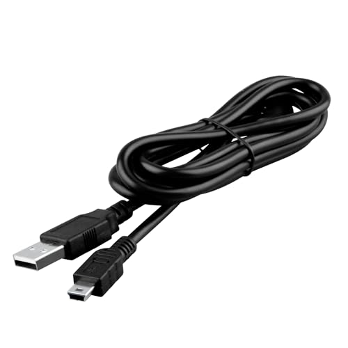 PGENDAR 5ft USB DC Charger PC Data Sync Cable Cord Lead for Activeon DX LX CX Action Camera