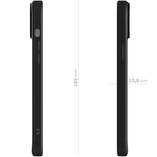 Coque iPhone 15 Plus MagSafe Ghostek KickCam antichoc avec béquille noir