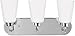 Sea Gull Lighting 4415203-05 Kerrville Transitional Three Light Wall/Bath Vanity Style Fixture, Chrome Finish