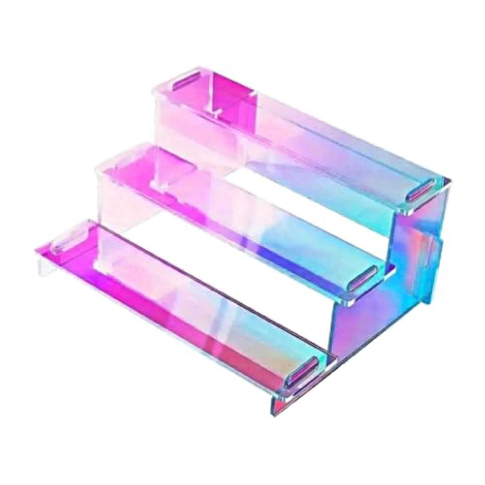 Acrylic Riser Display Stand Tiered Tabletop Decorative Cupcake Holder