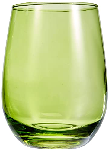 Tognana Tulip Set mit 6 Gläsern cc 400, Glas, mehrfarbig