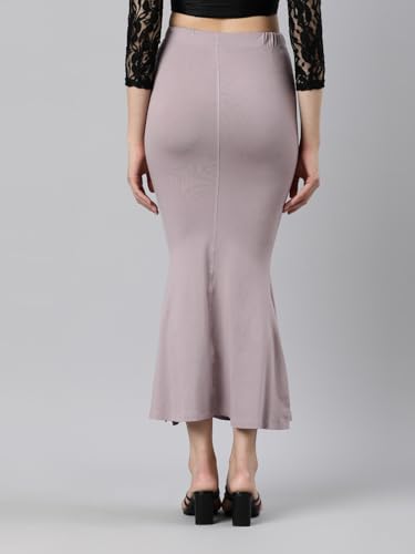 Image of TWIN BIRDS Saree Shapewear for Women | Super Soft Viscose Elastane Saree Petticoat Skirt | Stretchable & Comfortable SareeShaper