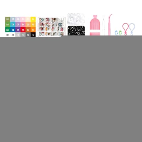 Kit de abalorios fundibles con diseño versátil para proyectos de arte 6