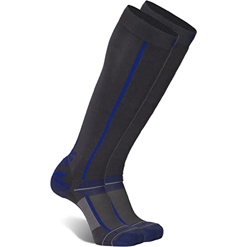 FoxRiver Men's/Unisex Ski Socks | Zermatt | Over the Calf | Premium Merino Wool, Cashmere, and Silk Blend