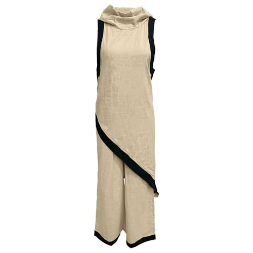 Alternative asymétrique à capuche haut de gamme avec son pantalon ample