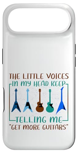 �~���[�W�V�����̃��[���A Little Voices Tell Me Get More Guitars �X�}�z�P�[�X iPhone Air �p