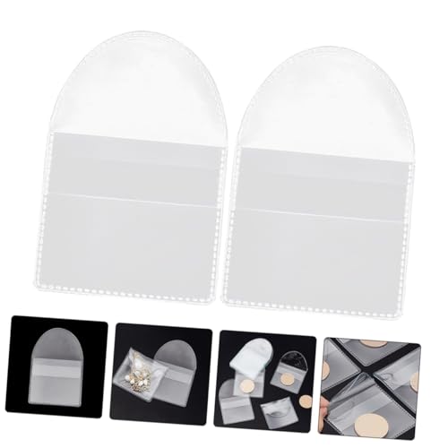 100Pcs Clear Coin Holders Coin Collection Supplies for Coin Collectors Transparent Coin Pouches for Organizing Commemorative Coins and Currency4