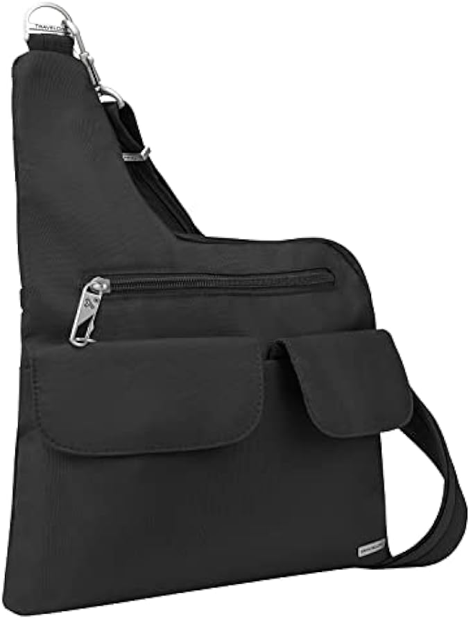 Travelon Anti-Theft Cross-Body Bag, Black, One Size