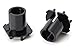 iJDMTOY (2) Xenon Bulb Retainer Adapter Holders, Compatible With Mazda 3 5 6 MX-5 CX-7 RX-8 To Install H7 Aftermarket Xenon Headlight Kit Light On Headlights