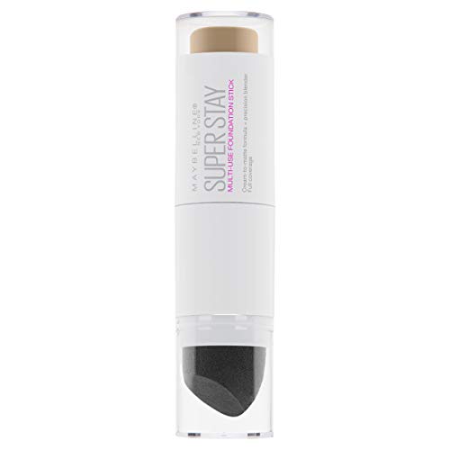 Maybelline Super Stay Foundation Stick For Normal to Oily Skin, Natural Beige, 0.25 oz.