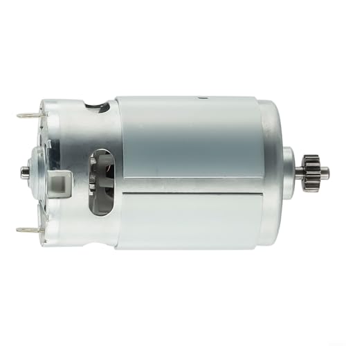 1 unid RS550 Motor 13 dientes 108V para GSR108-2-LI Taladro inalámbrico Destornillador Pieza de repuesto Plata Metal Gear OD 95mm Repuesto