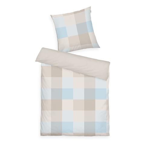 Tom Tailor Flanell-Bettwäsche, 70x90 cm + 140x200 cm, 100%...