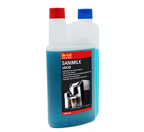 Kahve Makinesi Buhar Çubuğu ve Süt Yolları Temizleme Solüsyonu, Likit Temizleyici, 1000 Ml