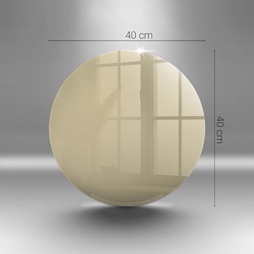 Planche à découper résistante 40cm Wallfluent cuisson grand format beige - 7