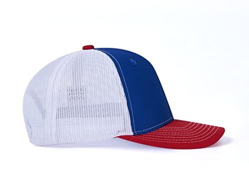Image of Quanhaigou Trucker Hat - Mesh Snap Back - Unisex Adjustable Baseball Cap - Outdoor Hats for Men Women