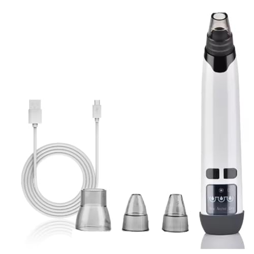 Luobannm Compresa Caliente para Eliminar Puntos Negros, Aspirador de Poros y Acné, Dispositivo Eléctrico para Limpieza Profunda de Nariz y Rostro.