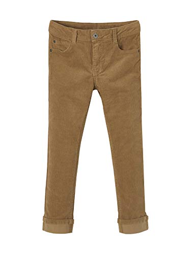 Vertbaudet Jungen Cordhose, Slim-Fit, Bundweite verstellbar...