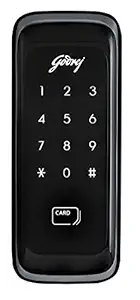 Godrej Advantis Rimtronic RF (PIN+RFID) Digital Lock 3000 (Black)
