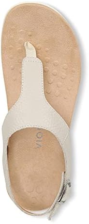 Vionic Terra Women's Adjustable Toe-post Orthotic Sandals Cream - 10 Medium | Image 5