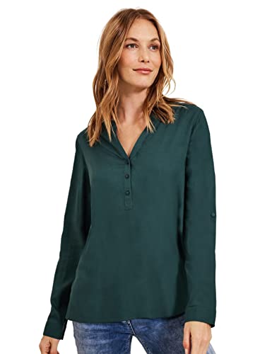 Cecil Damen Bluse in Unifarbe