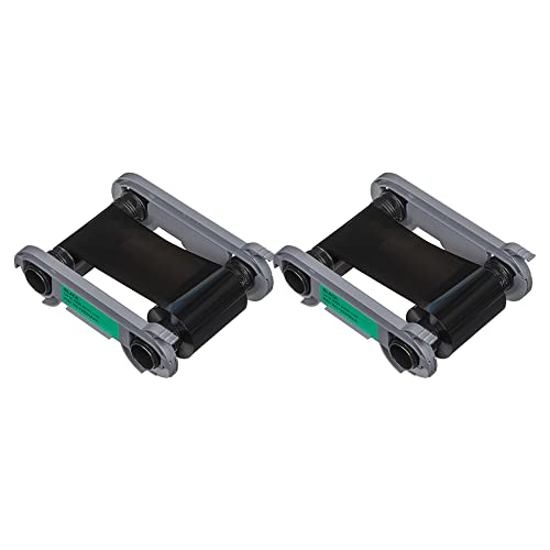 Evolis Primacy 2 RCT223NAAA Schwarzes einfarbiges Band, 2 Stück Cover