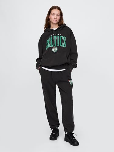 Image of GAP Men's X Nba Graphic Logo Hoodie Sweatshirt