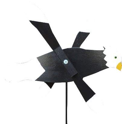 Amish-Made Whirlybird Yard Decoration, Bald Eagle
