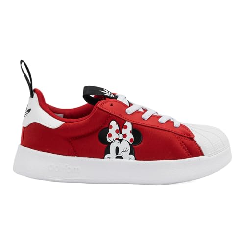 Disney x Adifom Superstar 360 Preschool Lifestyle Shoes (Red/White)