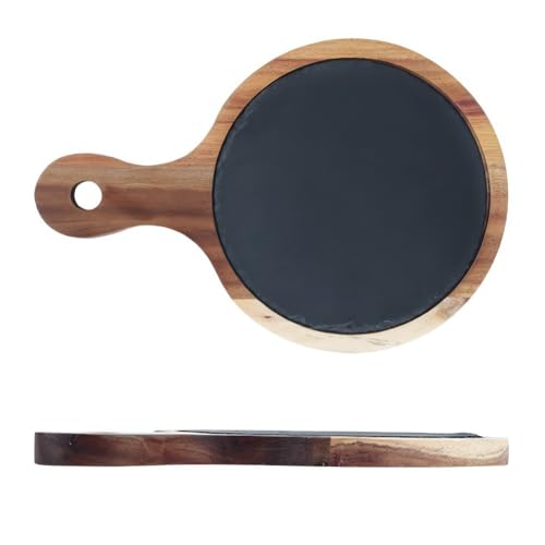 Planche en bois avec manche résistant pour découper et servir les pizzas chaudes - 6