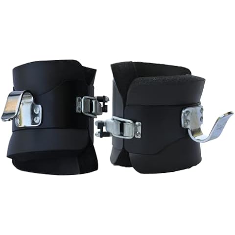 Lisaro Gravity Boots/Inversions Boots mit Sicherheitsverschluss | gepolstert | Schwerkrafttrainer Cover