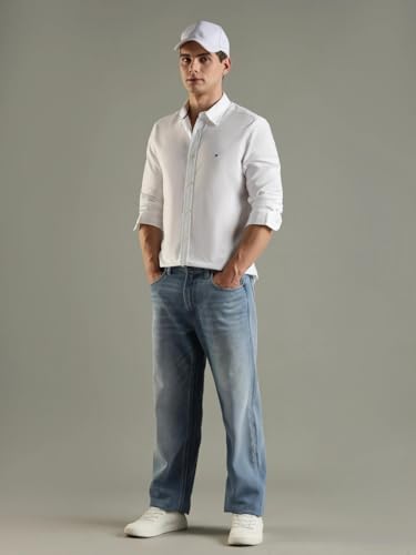 Image of Tommy Hilfiger Men's Cotton Slim Fit Shirts