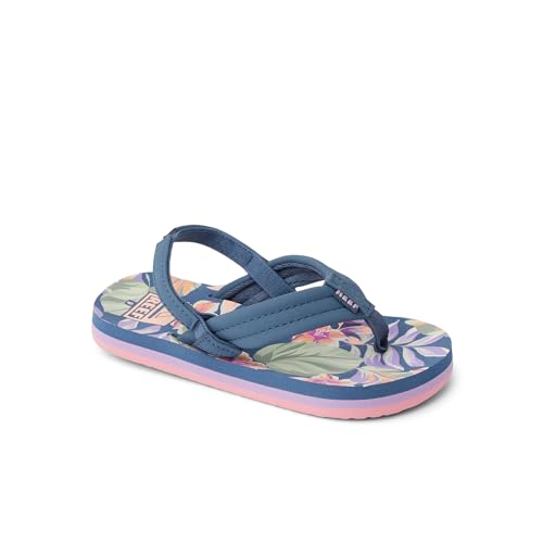 Image of REEF Girls Toddler /Little Kid Ahi Beach Flip Flop, Soft Cushion Footbed, Water Friendly