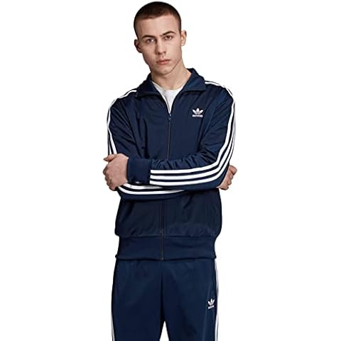 Adidas Men Firebird Track Top in Collegiate Navy Cover