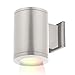 WAC Lighting DS-WS05-SS-CC-GH ilumenight Tube Architectural 5" LED Color Changing Wall Light Straight Spot Beam, Single, Graphite