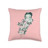 Betty Boop Spoil Me Tattoo Throw Pillow