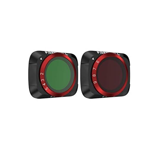 Freewell Variable VND 2-5 Stop, 6-9 Stop Filter Compatible avec Mavic Air 2 Drone
