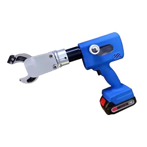 Akku Hydraulische Kabelschere Elektrischer Ratschenkabelschneider, hydraulisch, wiederaufladbar, kabellos, mit 2