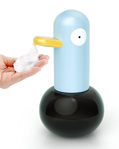 Automatic Foaming Hand Soap Dispenser Touchless, 13.5oz/400ml RUAMMER Automatic Liquid Soap Dispenser Duck with Infrared Motion Sensor Rechargeable for Kitchen Sink Bathroom Hotel Automatic Foaming Hand Soap Dispenser Touchless, 13.5oz/400ml RUAMMER Automatic Liquid Soap Dispenser Duck with Infrared Motion Sensor Rechargeable for Kitchen Sink Bathroom Hotel